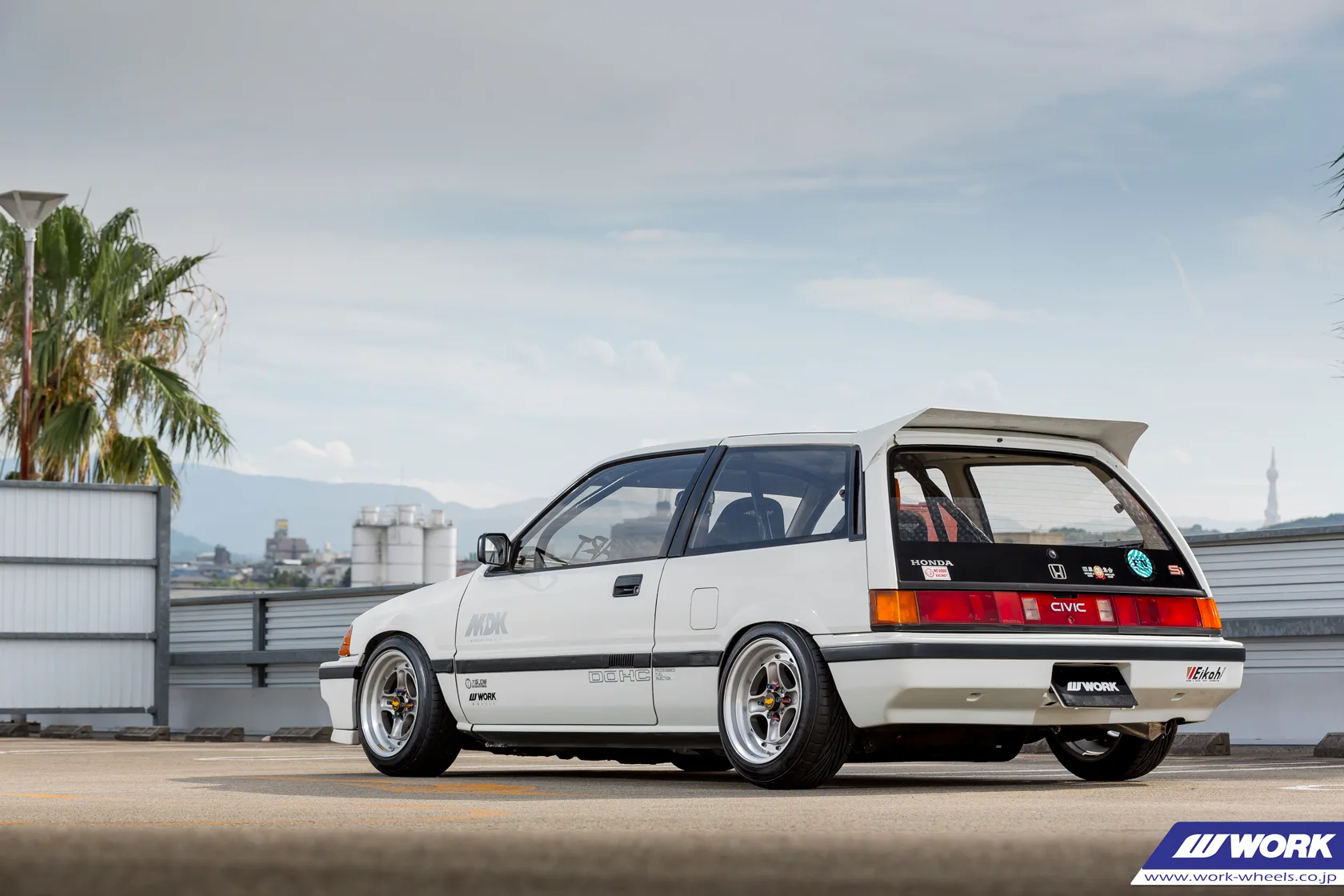 Work Equip 40 on Honda Civic 3rd gen (AH/AT), photo 6