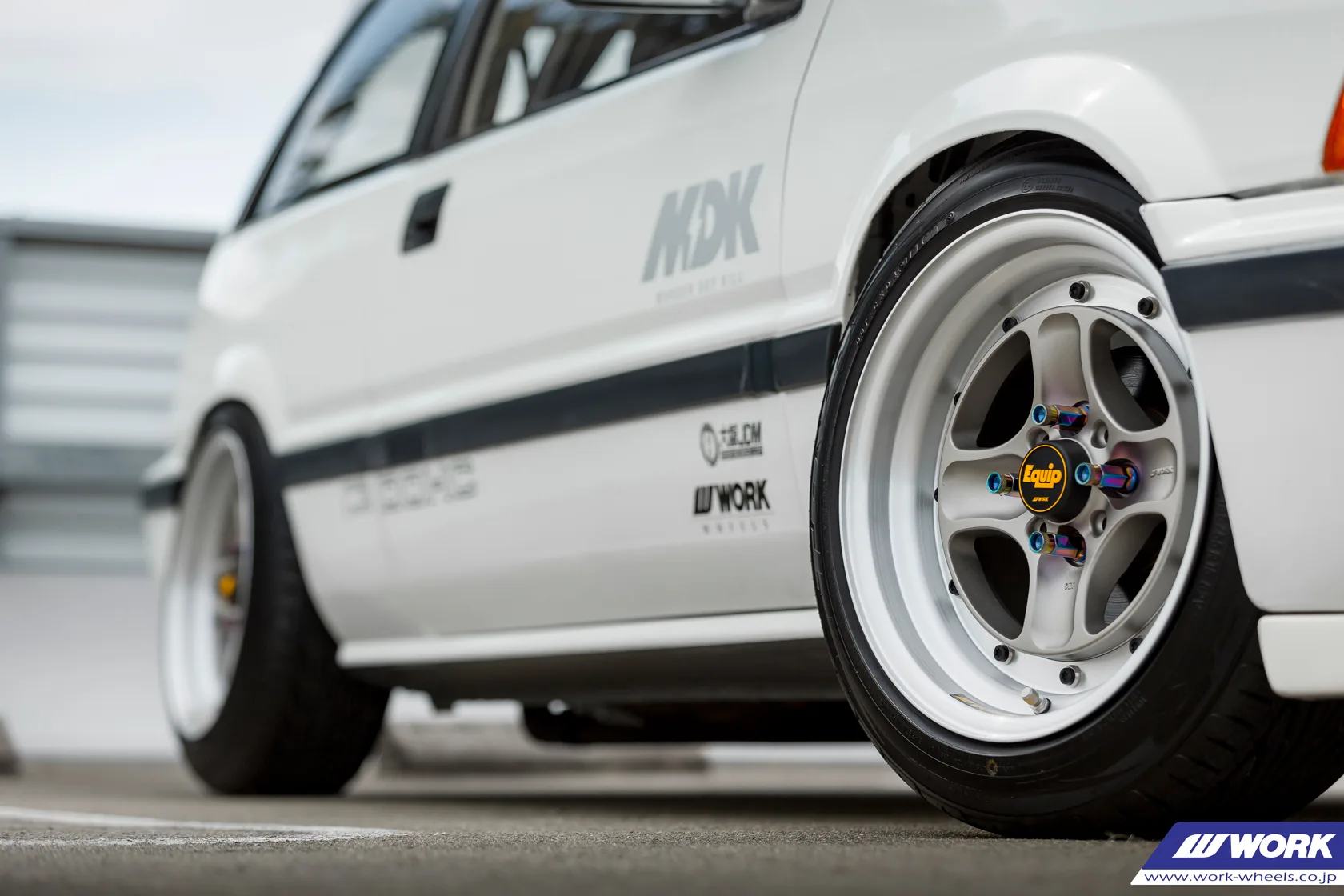Work Equip 40 on Honda Civic 3rd gen (AH/AT), photo 2