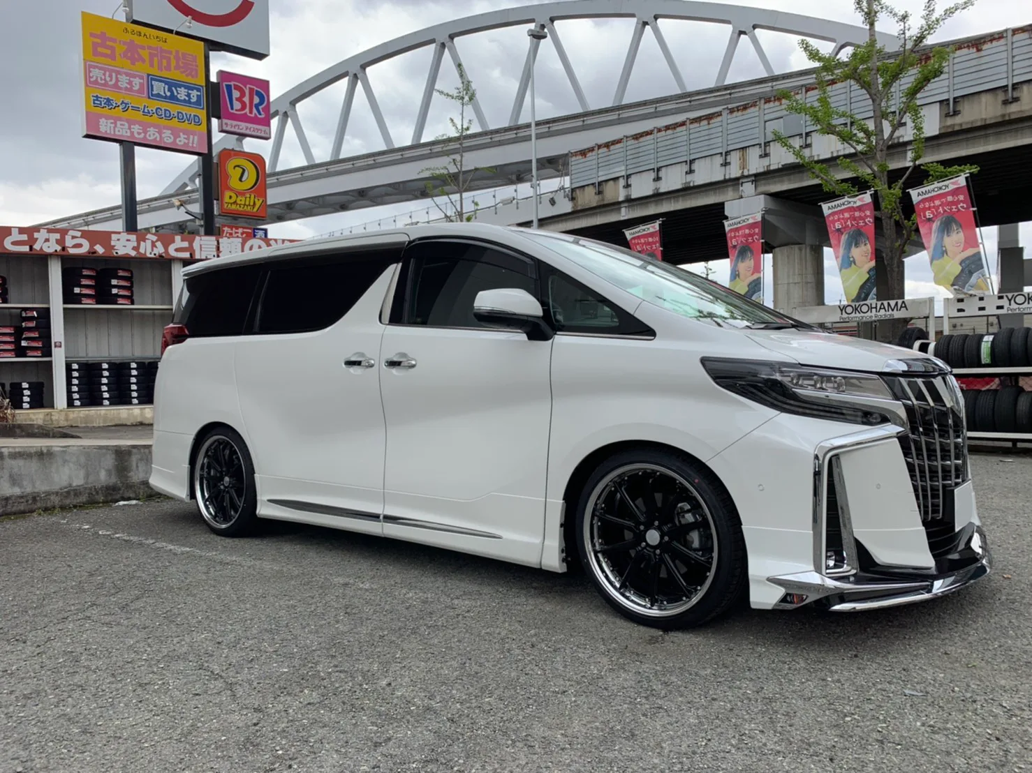 Work Gnosis AE201 on Toyota Alphard AH30.1