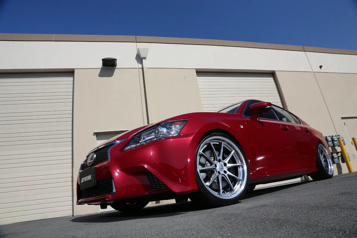 Work Gnosis CV201 on Lexus GS L10