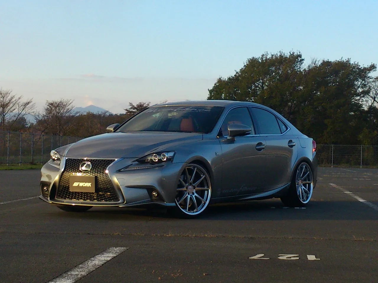 Work Gnosis CV201 on Lexus IS XE30