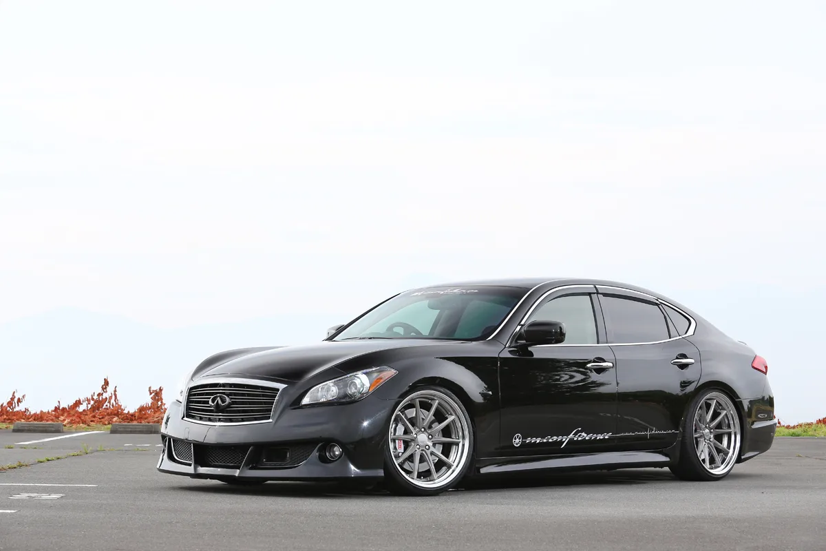 Work Gnosis CV201 on Nissan Fuga Y51