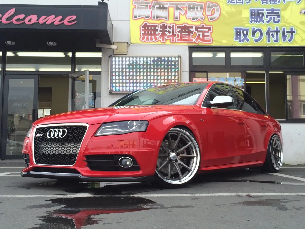 Work Gnosis CV201 on Audi A4 B8.1
