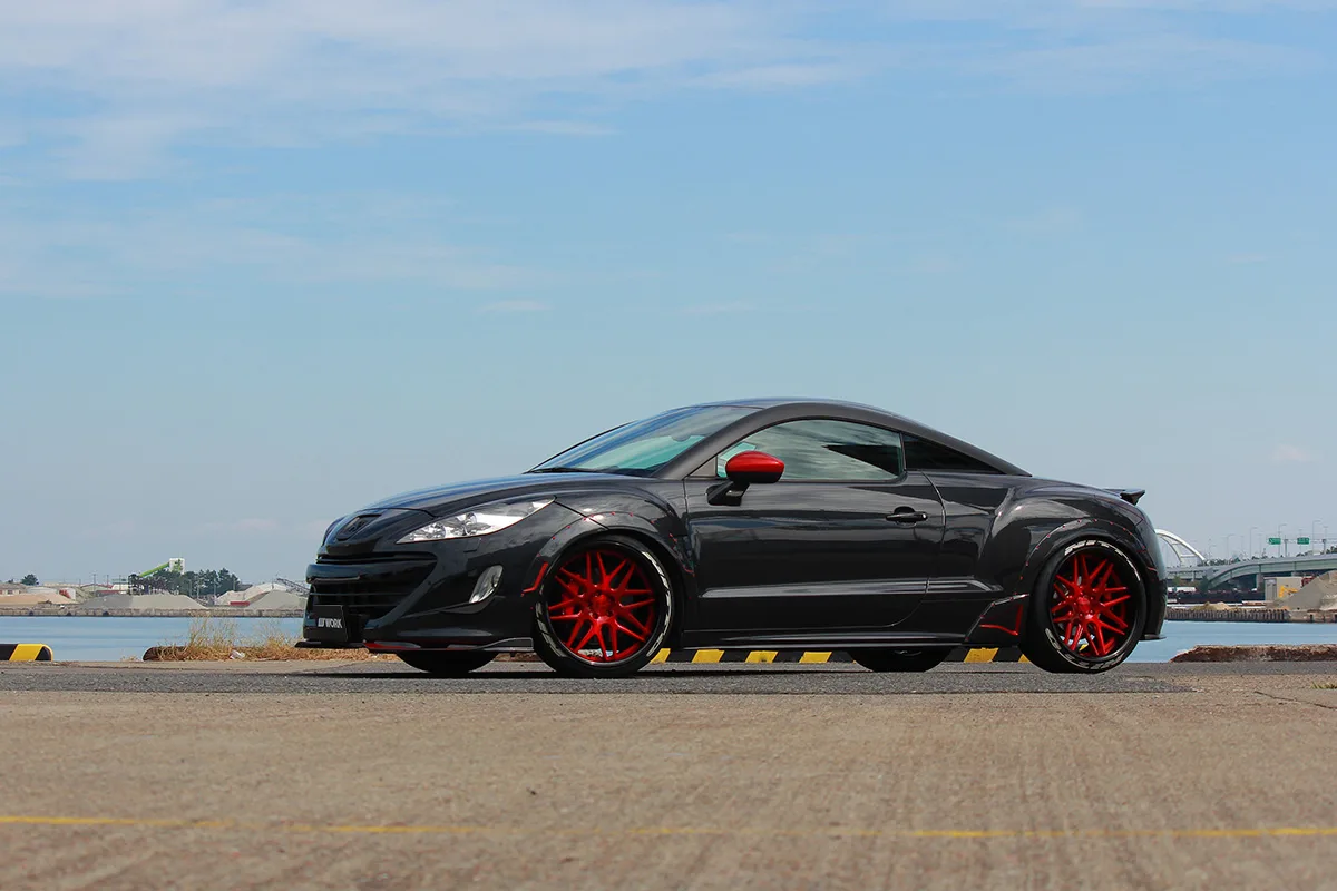 Work Gnosis CV202 on Peugeot RCZ 1st gen