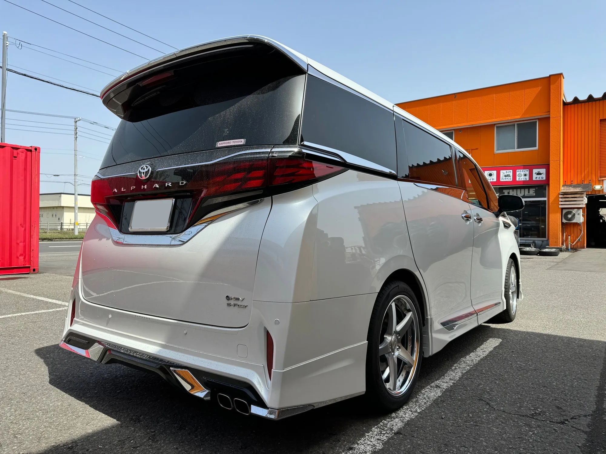 Work Gnosis Cvf on Toyota Vellfire AH30, photo 6