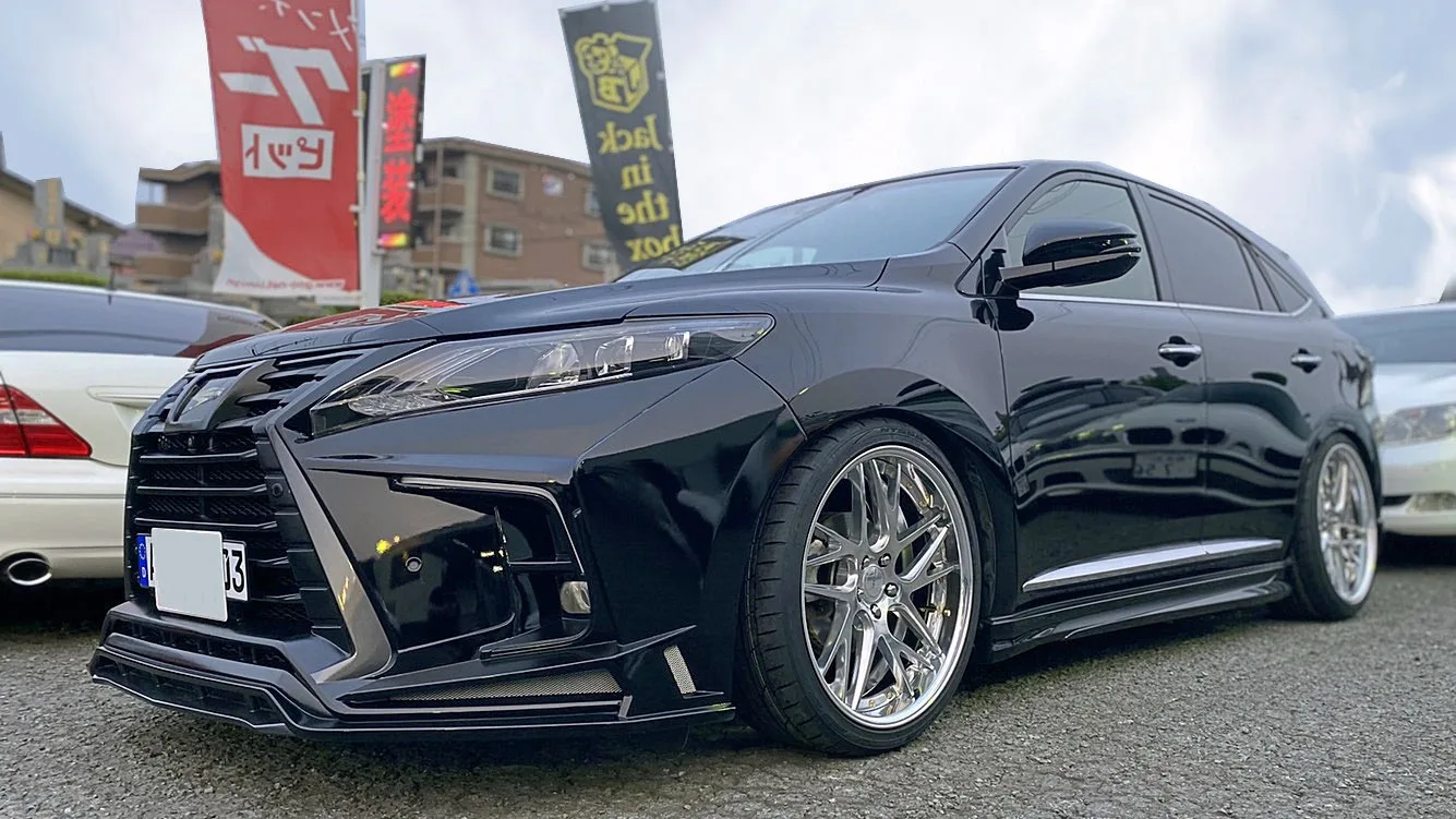Work Gnosis Cvx on Toyota Harrier XU60