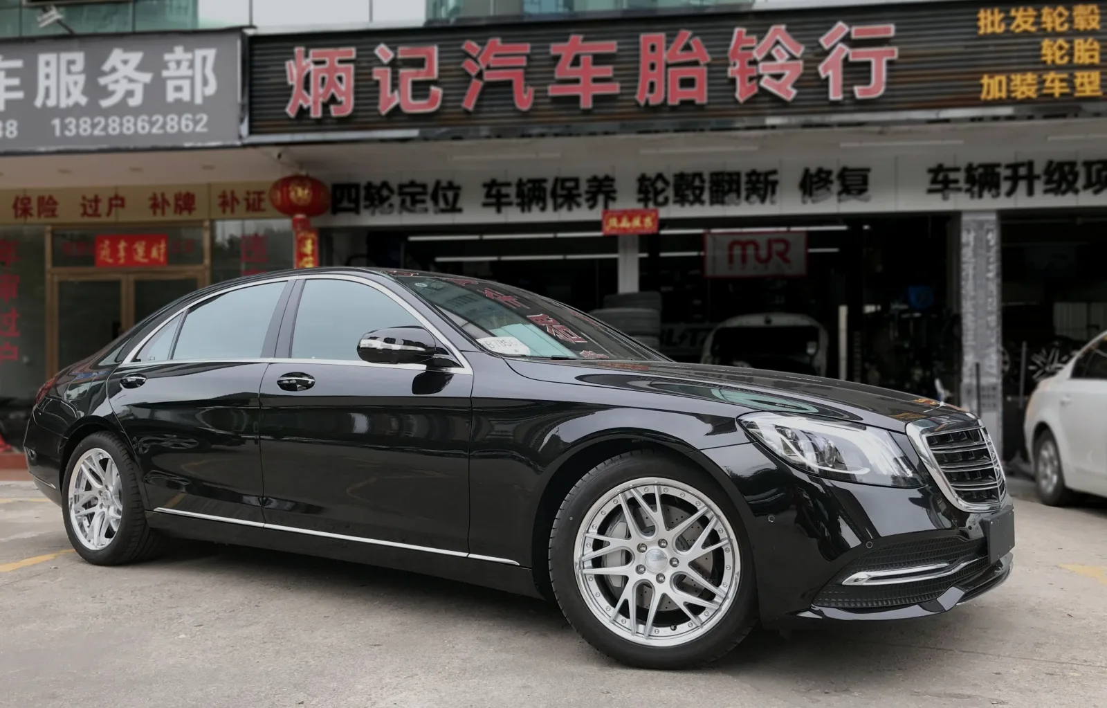 Work Gnosis Cvx on Mercedes-Benz S-Class W222.1, photo 3