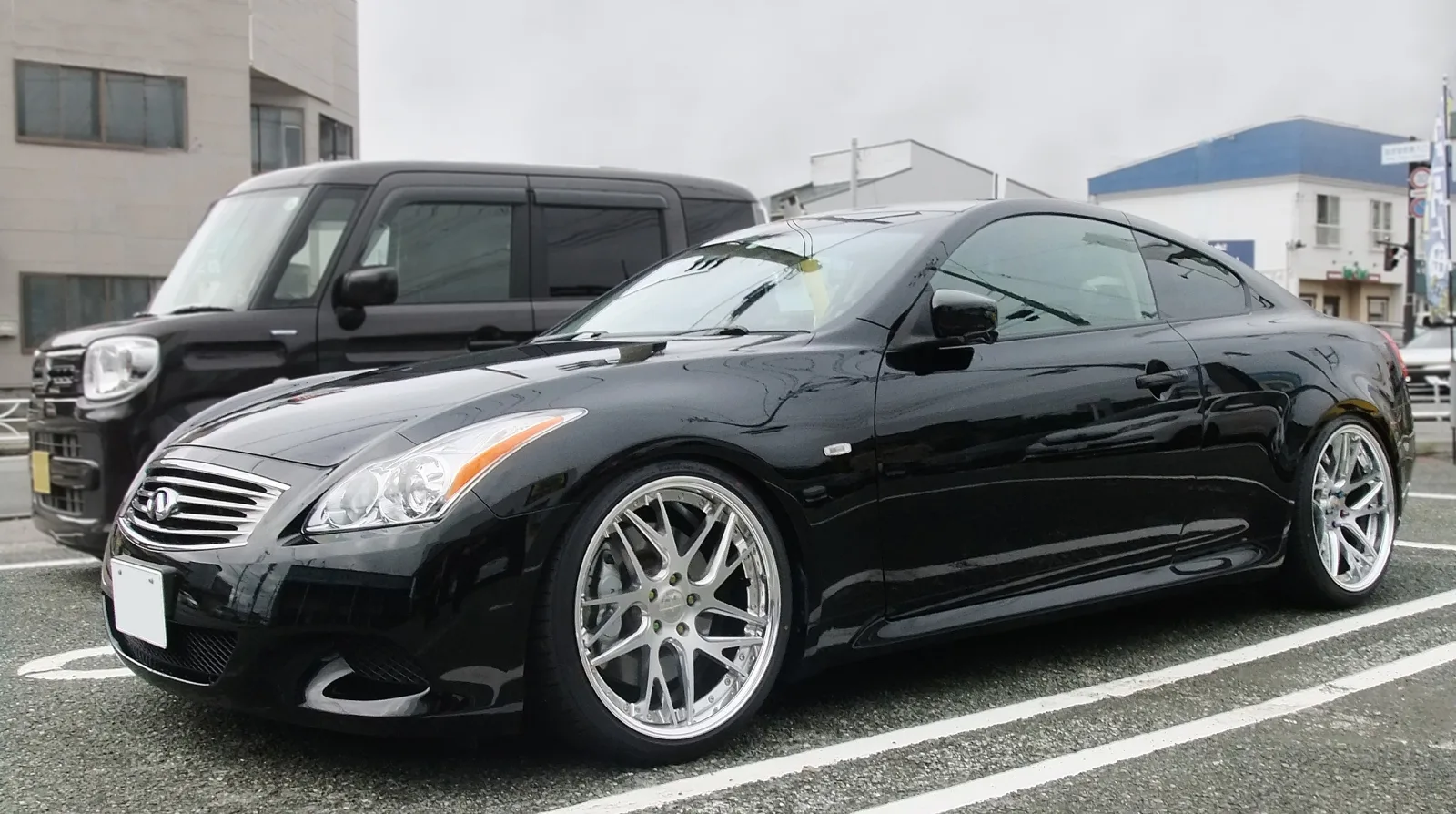 Work Gnosis Cvx on Nissan Skyline V36, photo 2