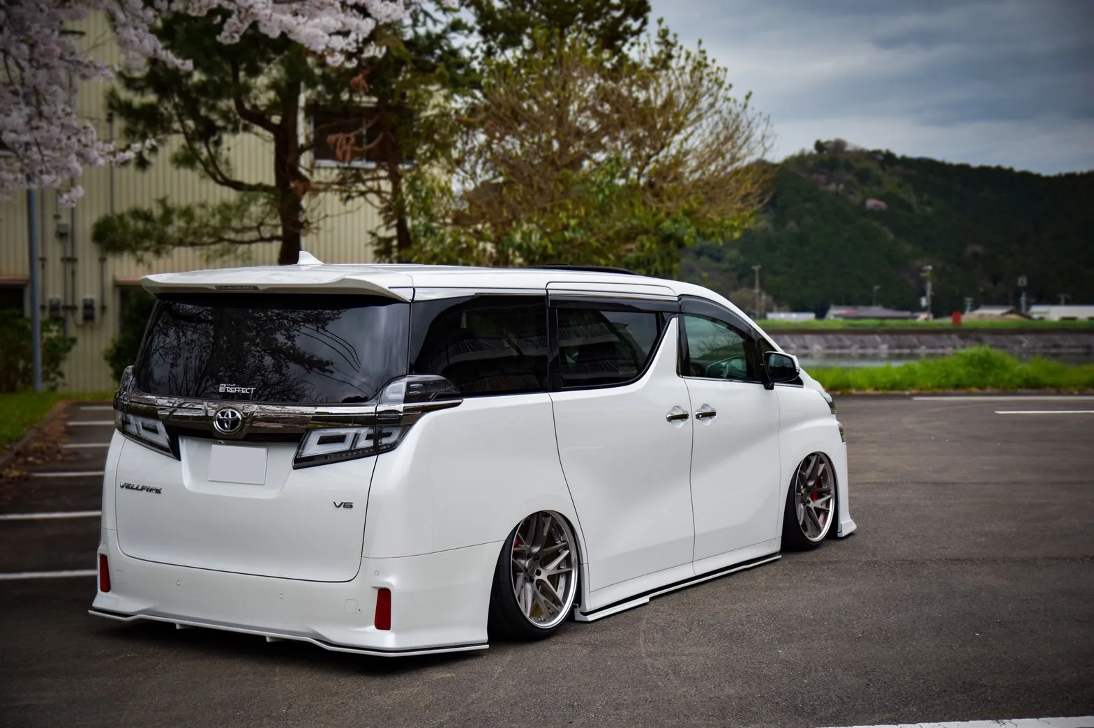 Work Gnosis Cvx on Toyota Vellfire AH30
