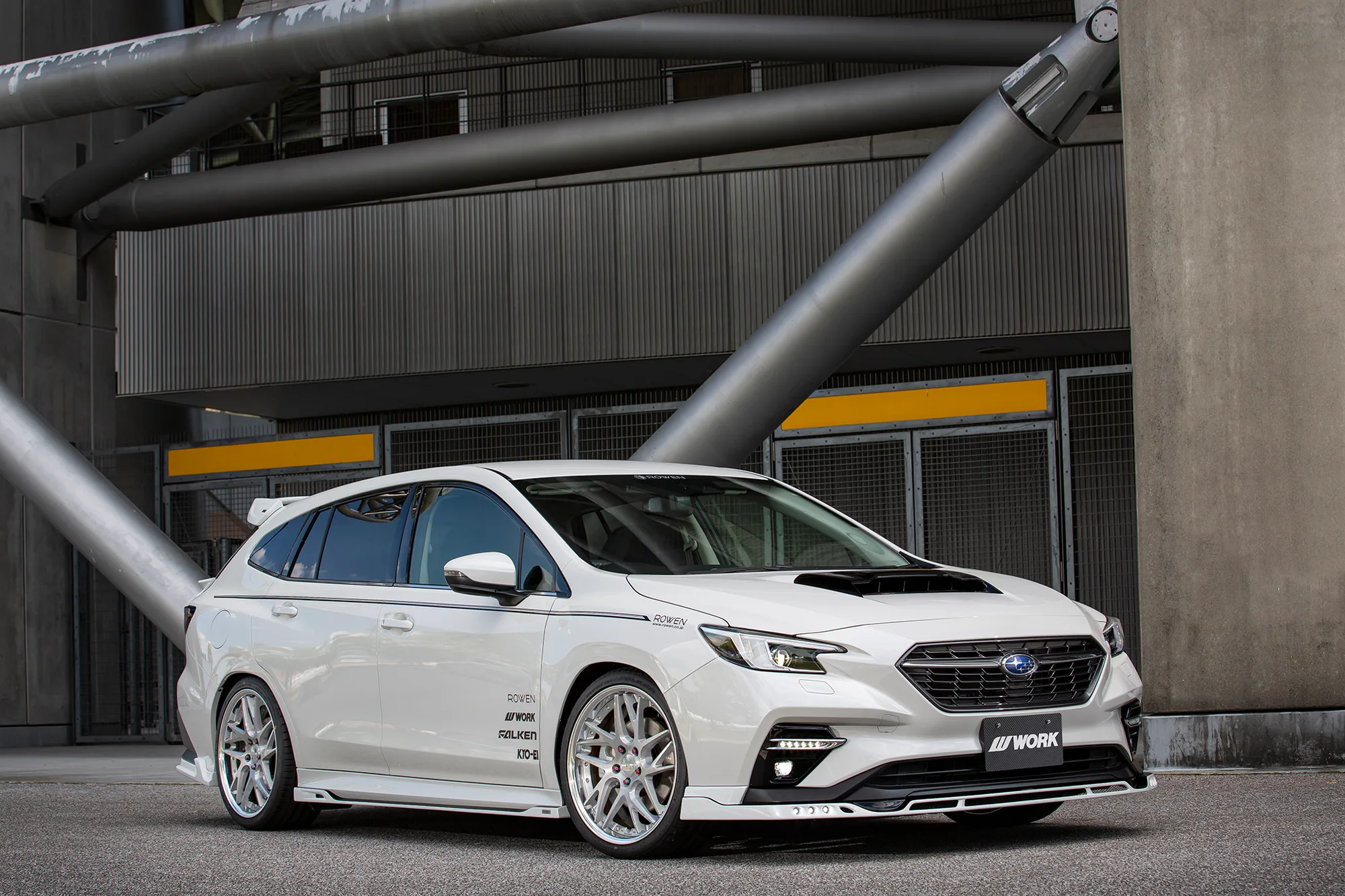 Work Gnosis Cvx on Subaru Levorg VN