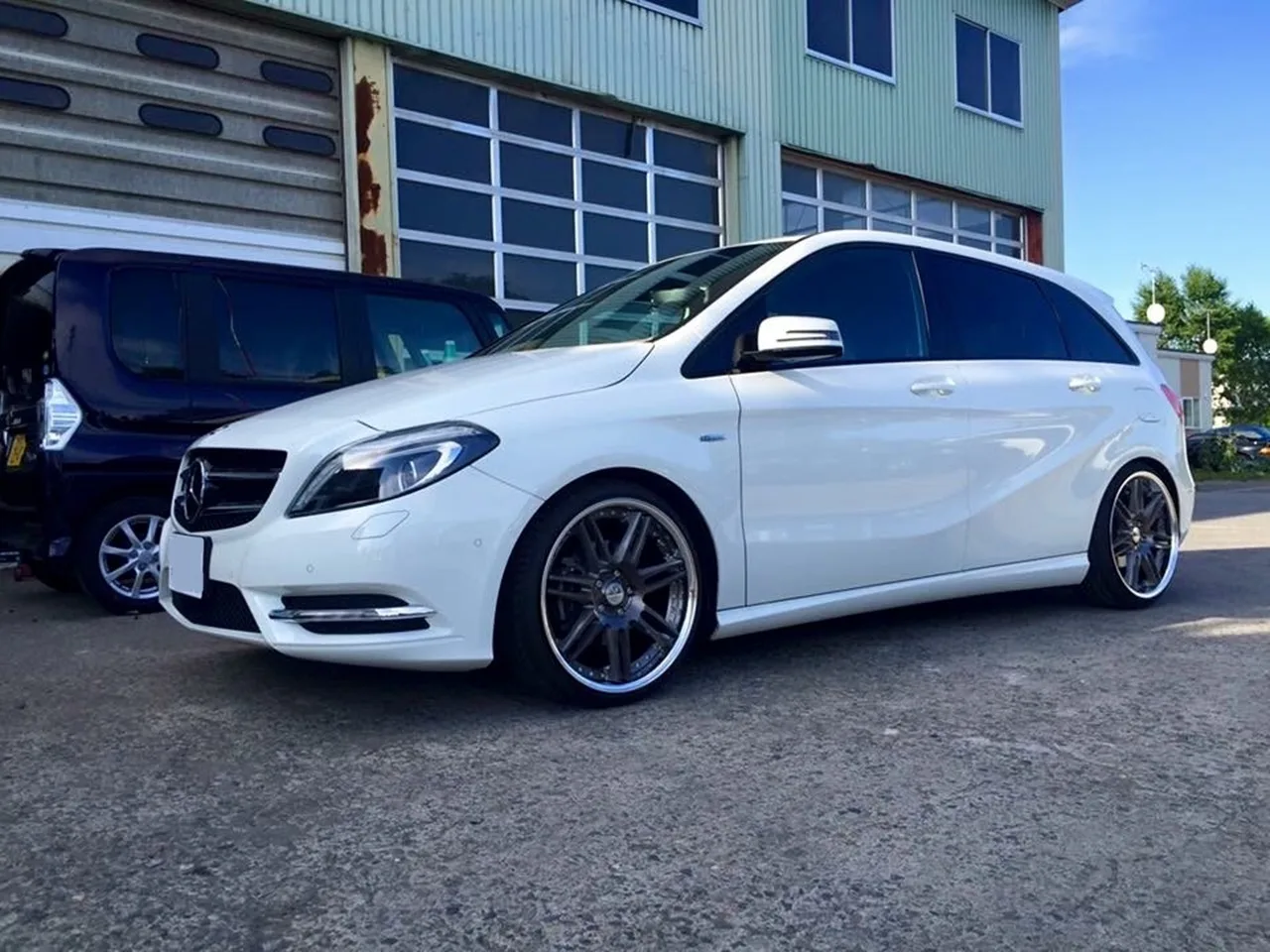 Work Gnosis GR202 on Mercedes-Benz B-Class W246.1