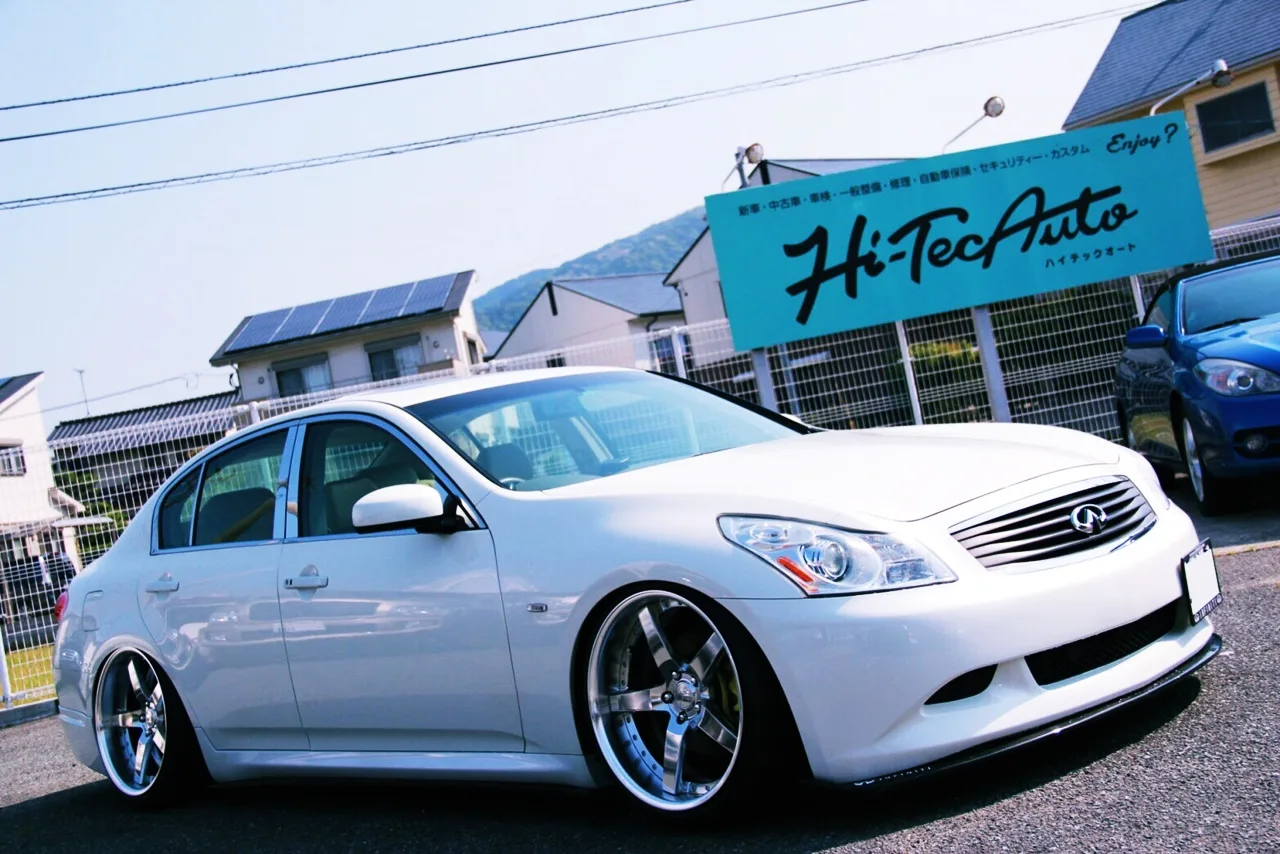 Work Gnosis GR203 on Nissan Skyline V36