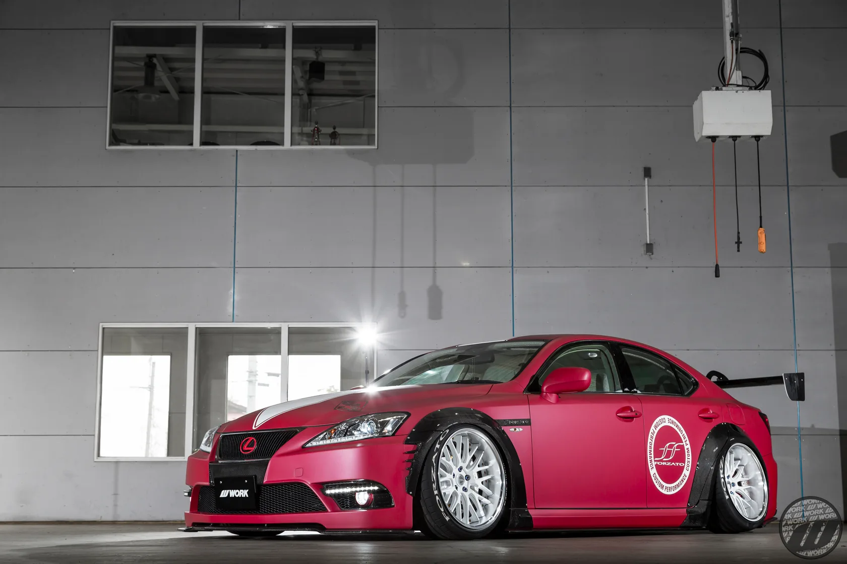 Work Gnosis GR204 on Lexus IS XE30, photo 4