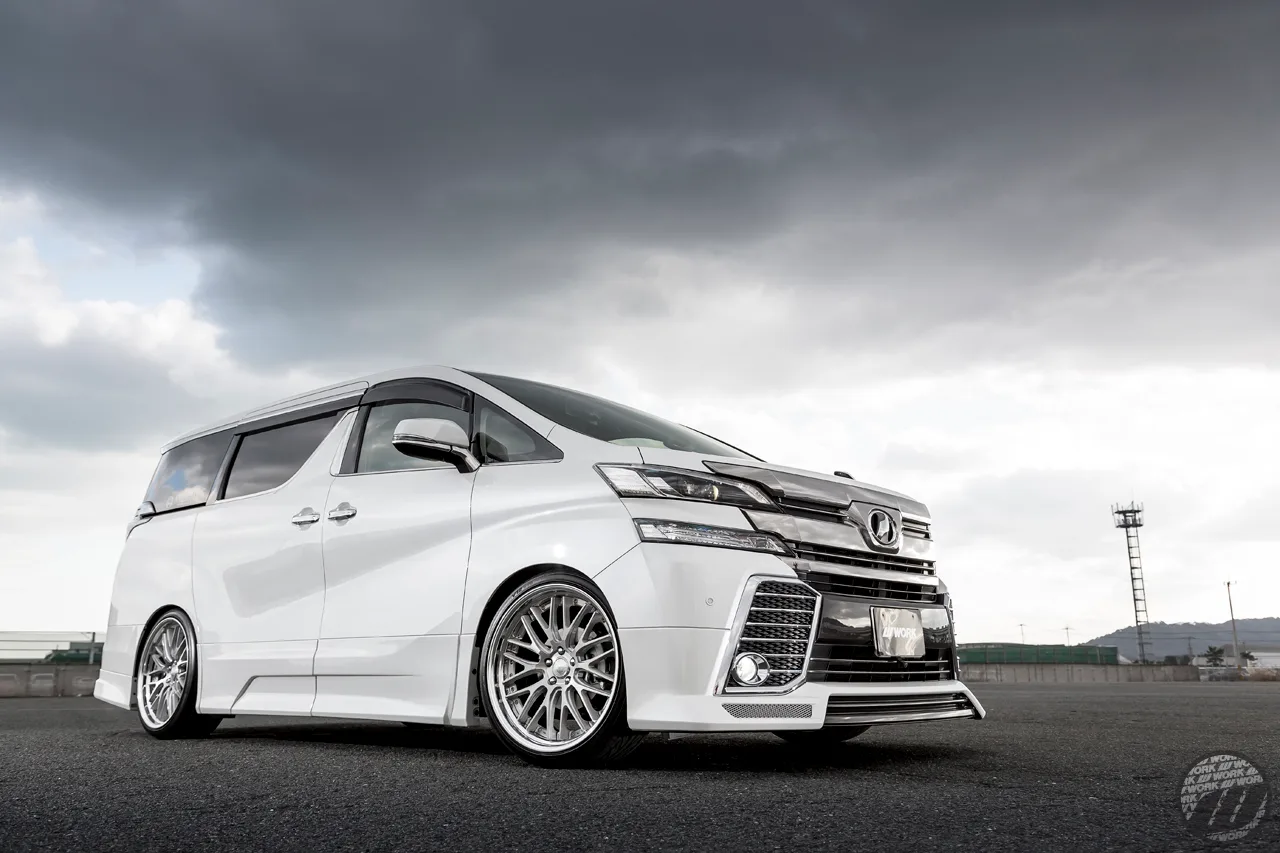 Work Gnosis GR204 on Toyota Vellfire AH30, photo 11