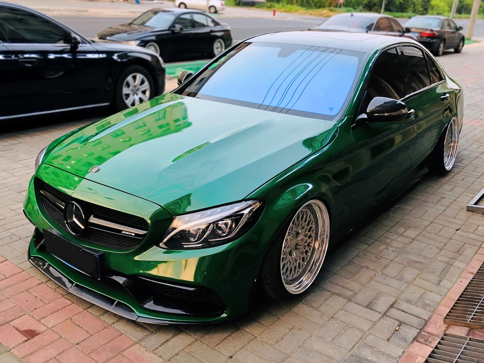 Work Gran Seeker CCX on Mercedes-Benz C-Class W205.1, photo 3