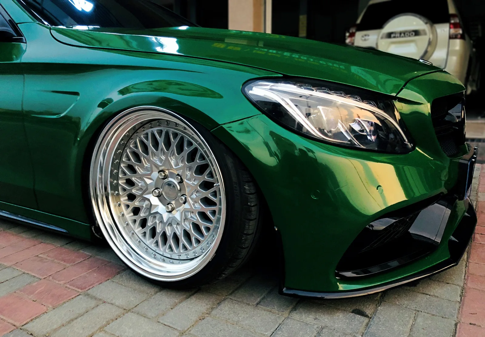 Work Gran Seeker CCX on Mercedes-Benz C-Class W205.1