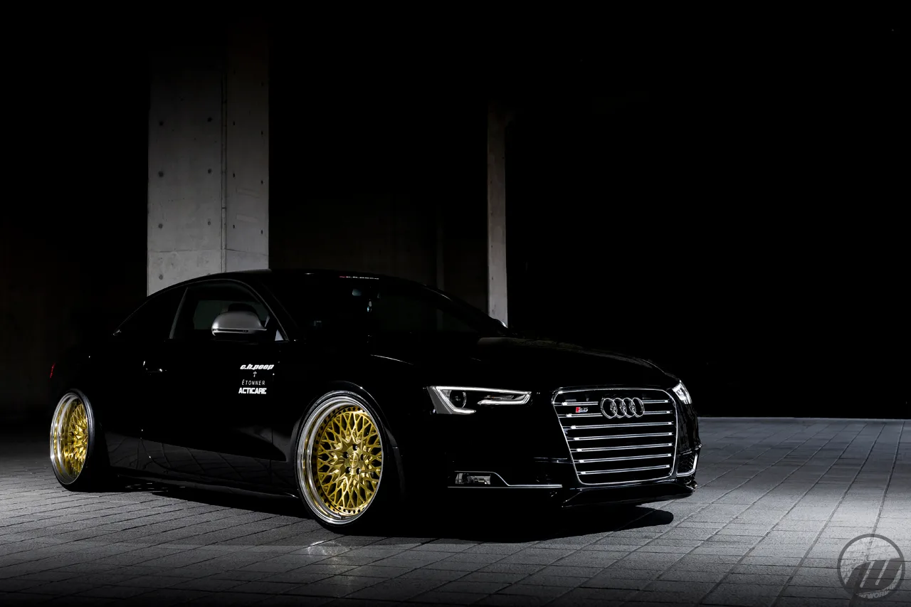 Work Gran Seeker CCX on Audi S5 8T.1