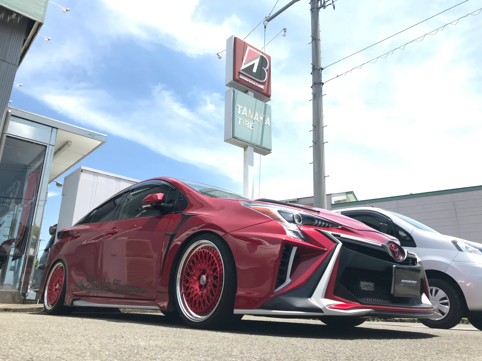Work Gran Seeker CCX on Toyota Prius XW30, photo 2