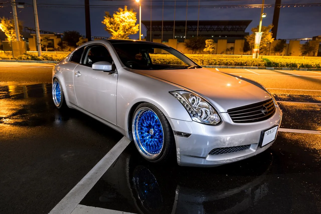 Work Gran Seeker CCX on Nissan Skyline V35