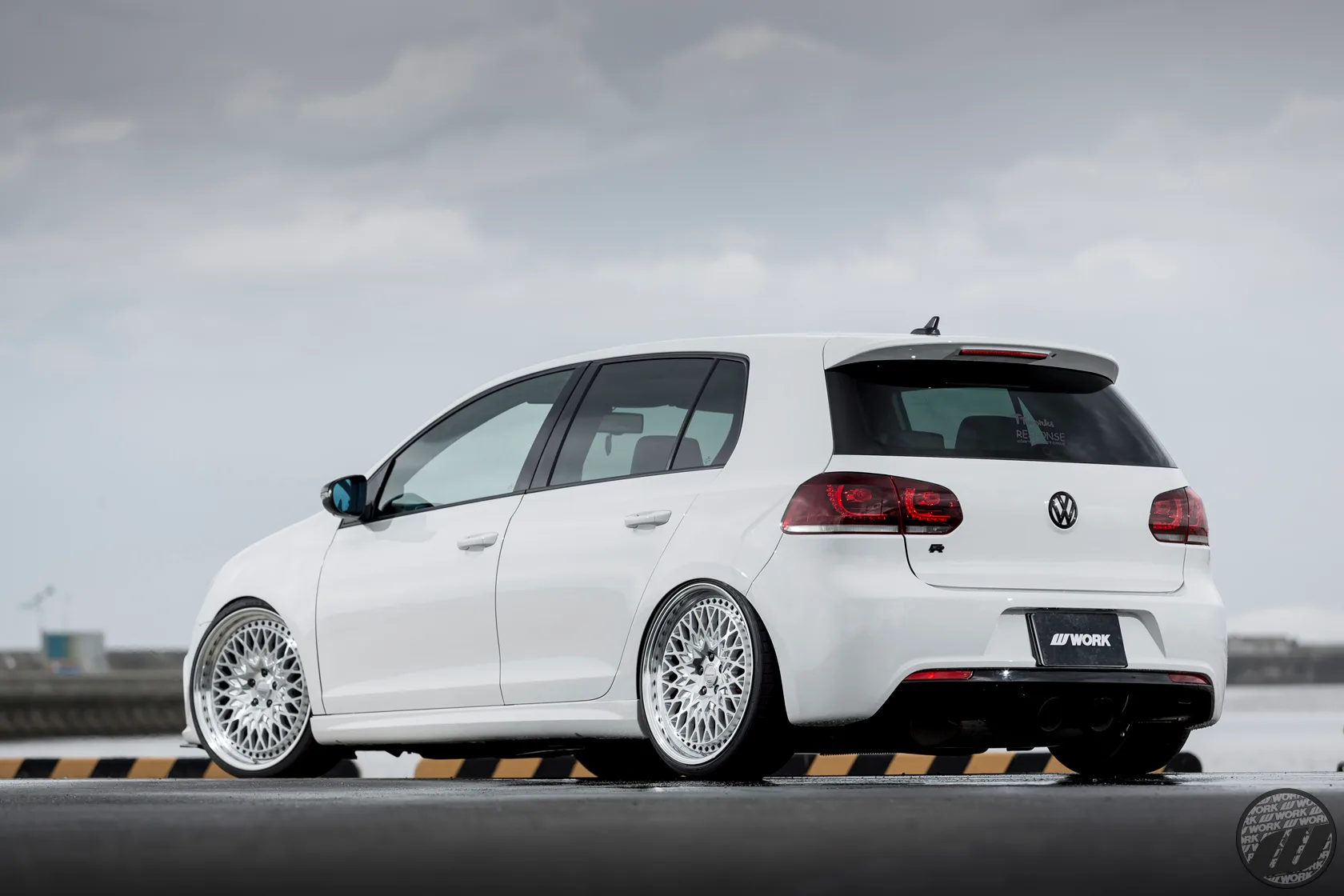 Work Gran Seeker CCX on Volkswagen Golf Mk6 (Typ 5K), photo 6