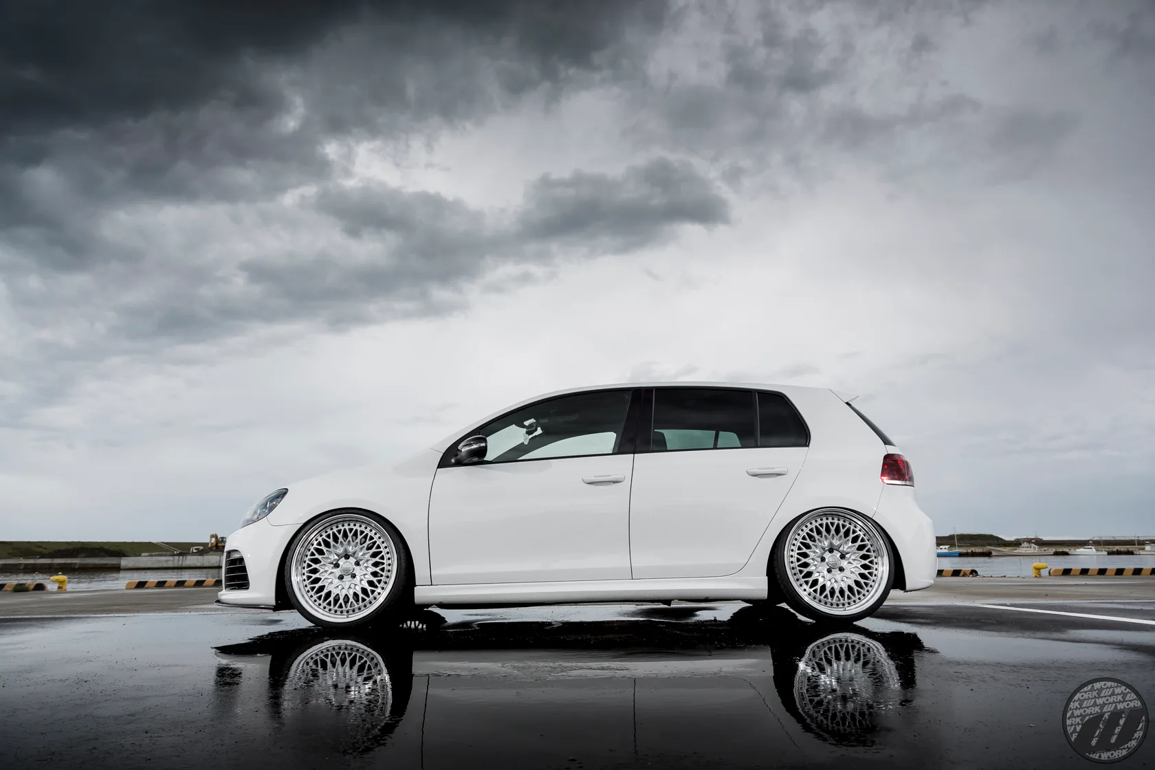 Work Gran Seeker CCX on Volkswagen Golf Mk6 (Typ 5K), photo 8