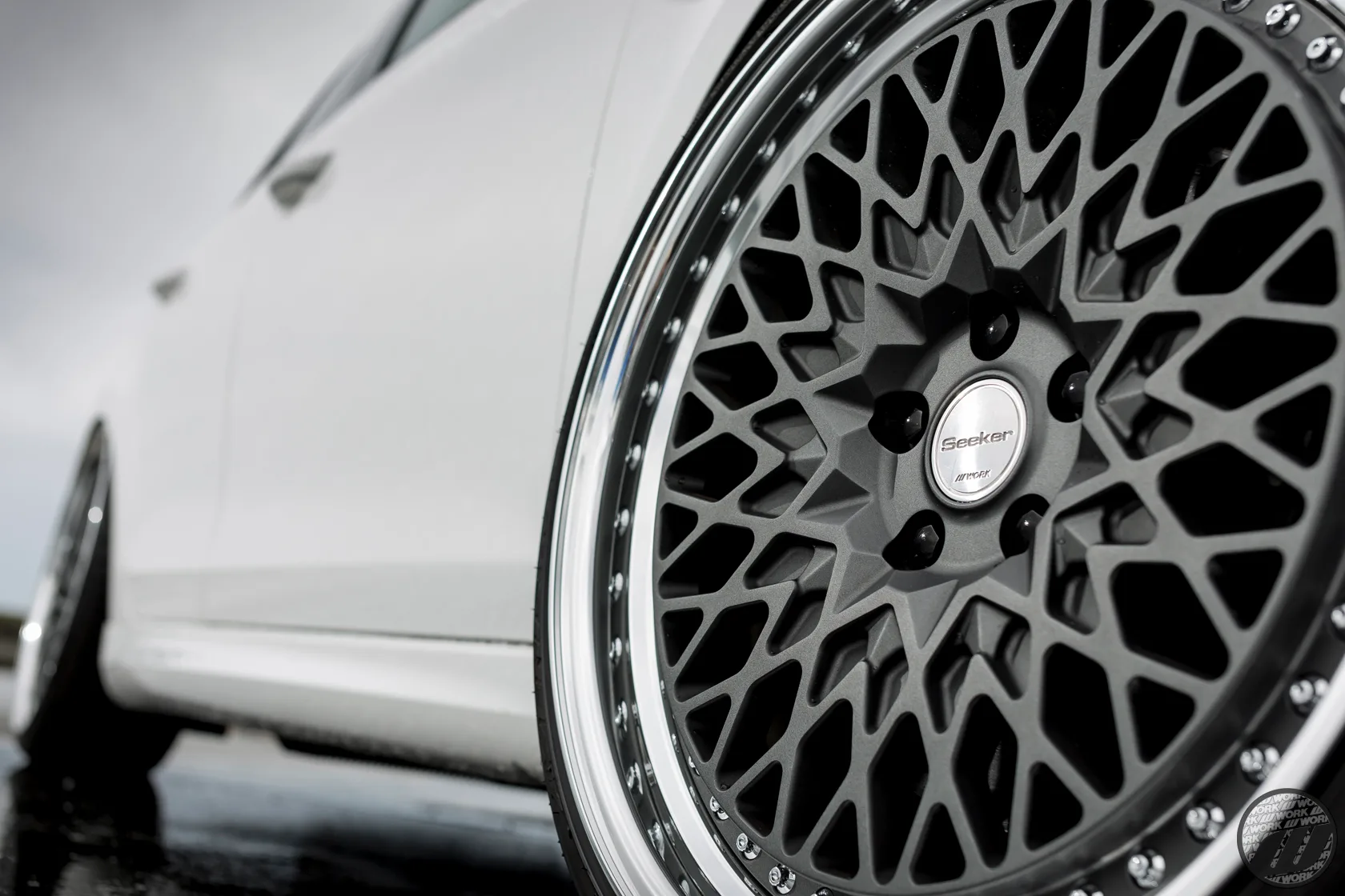 Work Gran Seeker CCX on Volkswagen Golf Mk6 (Typ 5K), photo 3