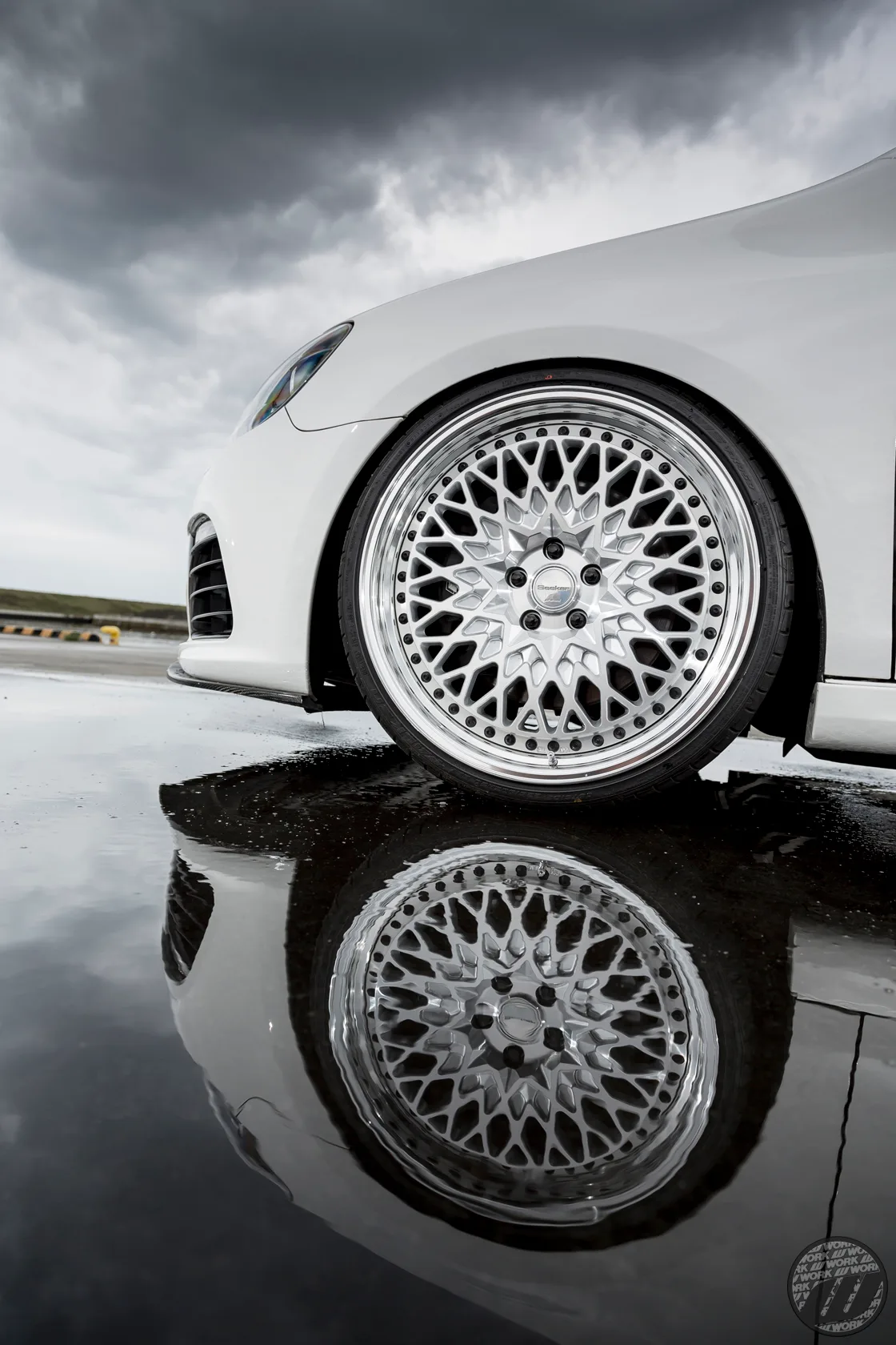 Work Gran Seeker CCX on Volkswagen Golf Mk6 (Typ 5K), photo 5