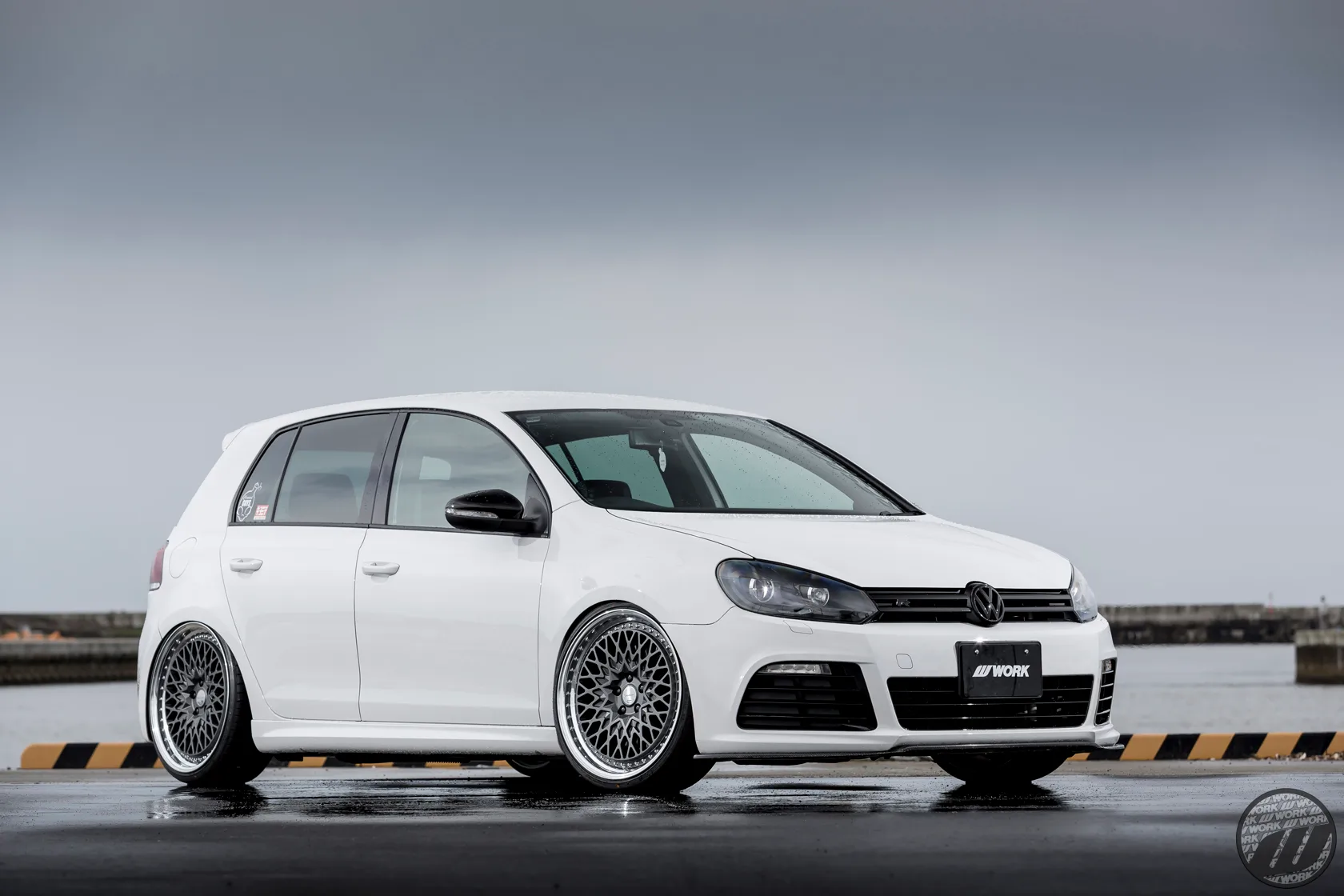 Work Gran Seeker CCX on Volkswagen Golf Mk6 (Typ 5K), photo 4