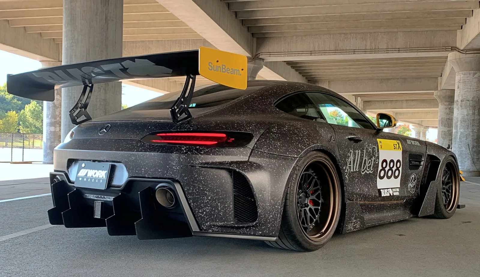 Work Gran Seeker DMX on Mercedes-Benz AMG GT C190.1, photo 2
