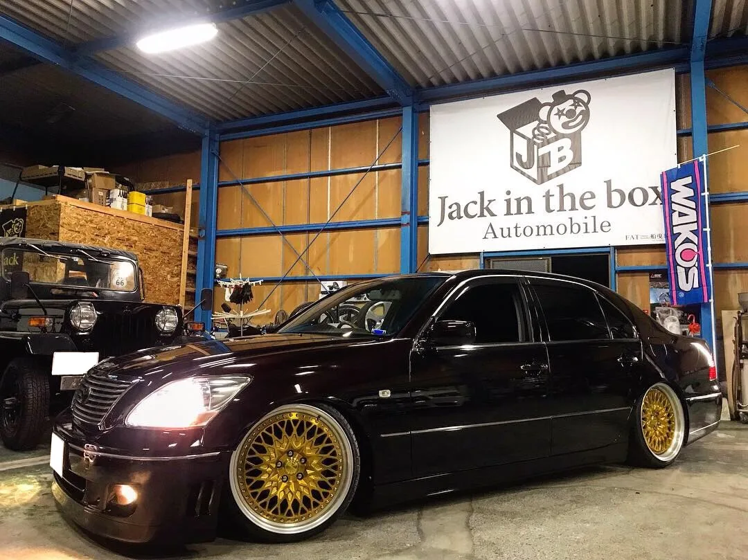 Work GranSeeker CCX on Toyota Celsior XF30