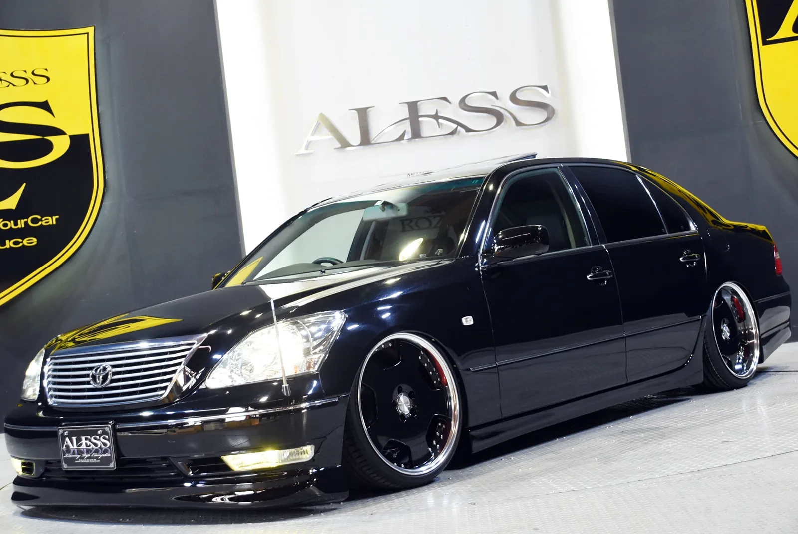 Work Lanvec LD1 on Toyota Celsior XF30