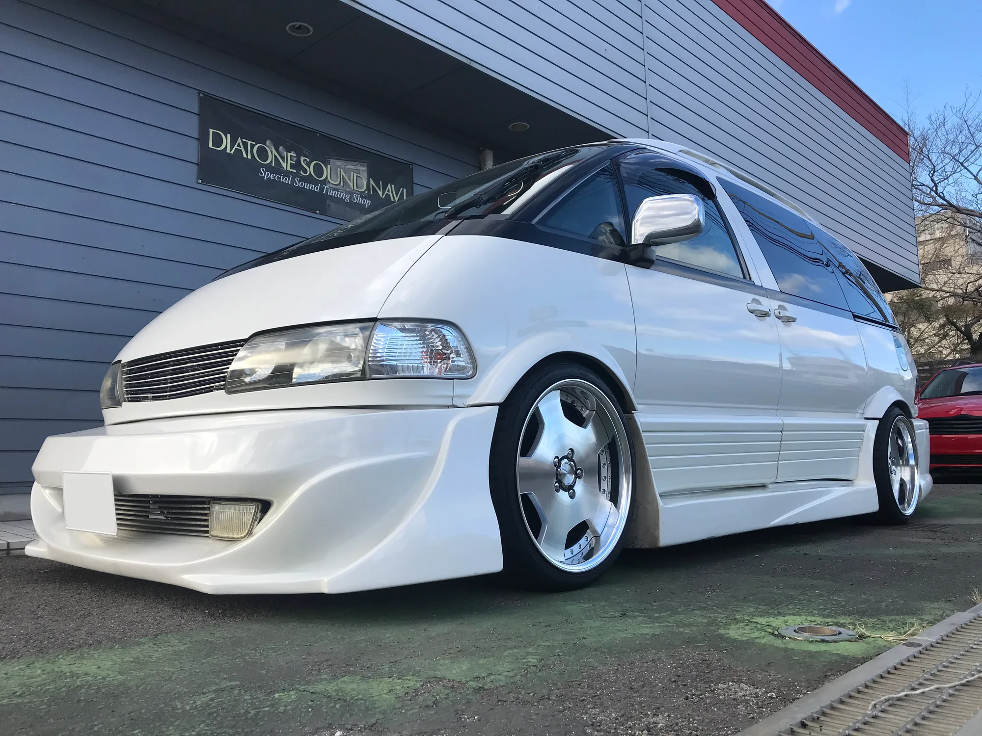 Work Lanvec LD1 on Toyota Estima XR10/XR20