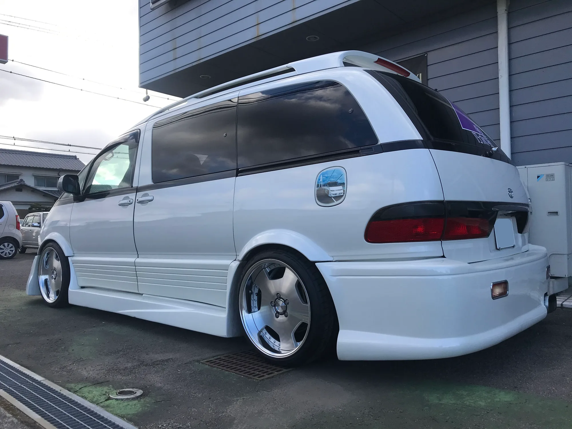 Work Lanvec LD1 on Toyota Estima XR10/XR20, photo 2