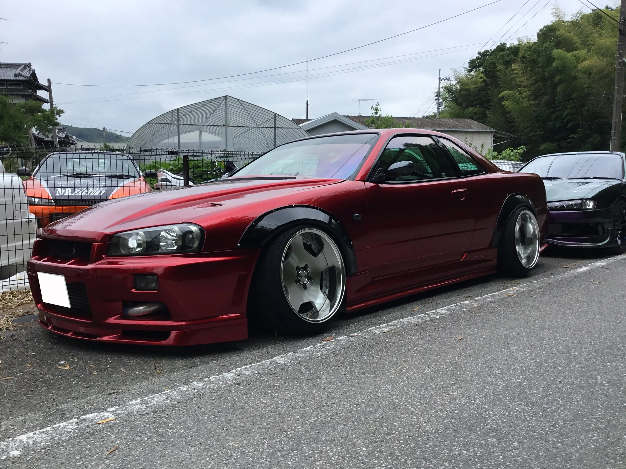 Work Lanvec LD1 on Nissan Skyline R34, photo 2