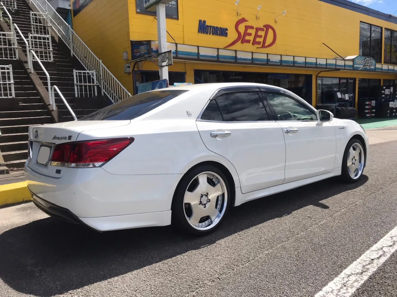 Work Lanvec LD1 on Toyota Crown S220, photo 5