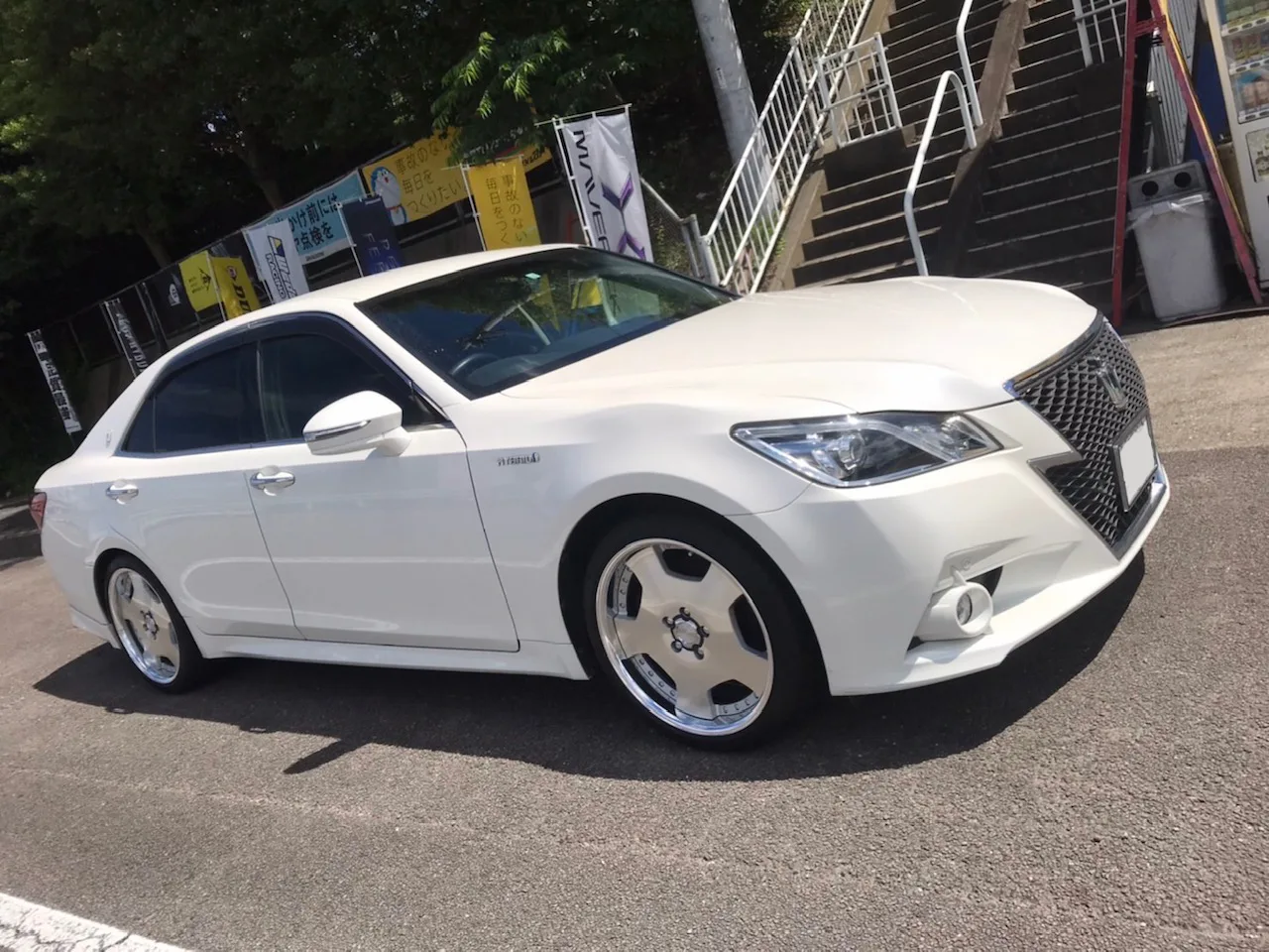 Work Lanvec LD1 on Toyota Crown S220, photo 6