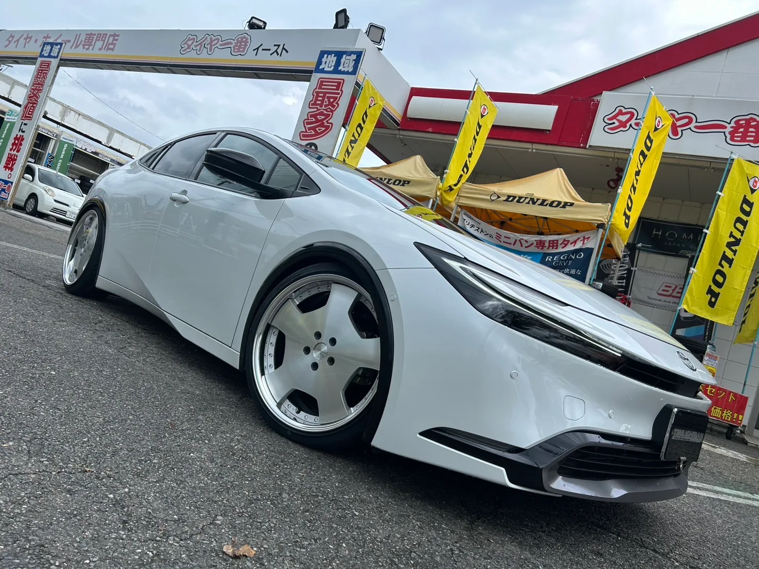 Work Lanvec Ldz on Toyota Prius XW60