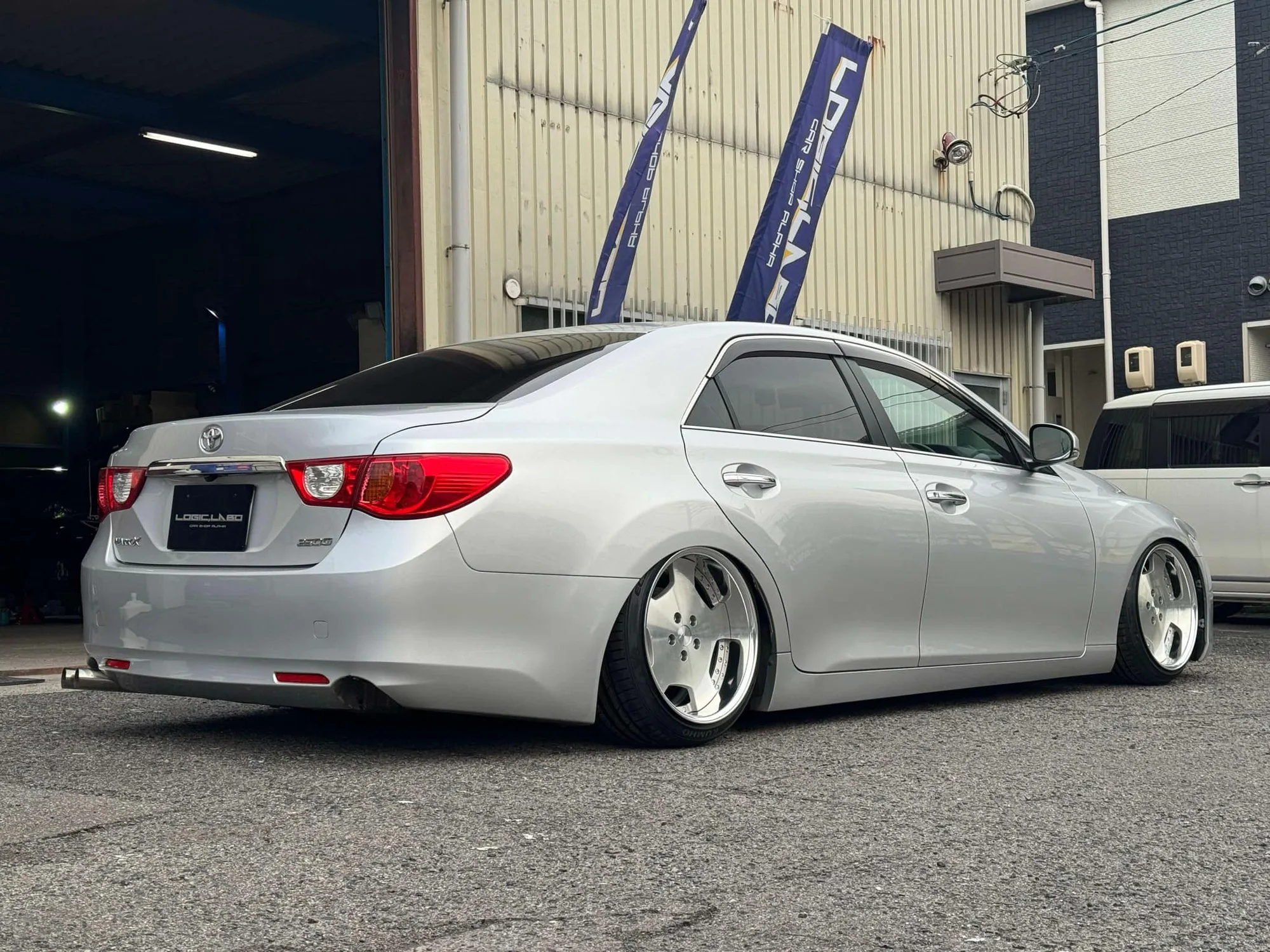 Work Lanvec Ldz on Toyota Mark X X130
