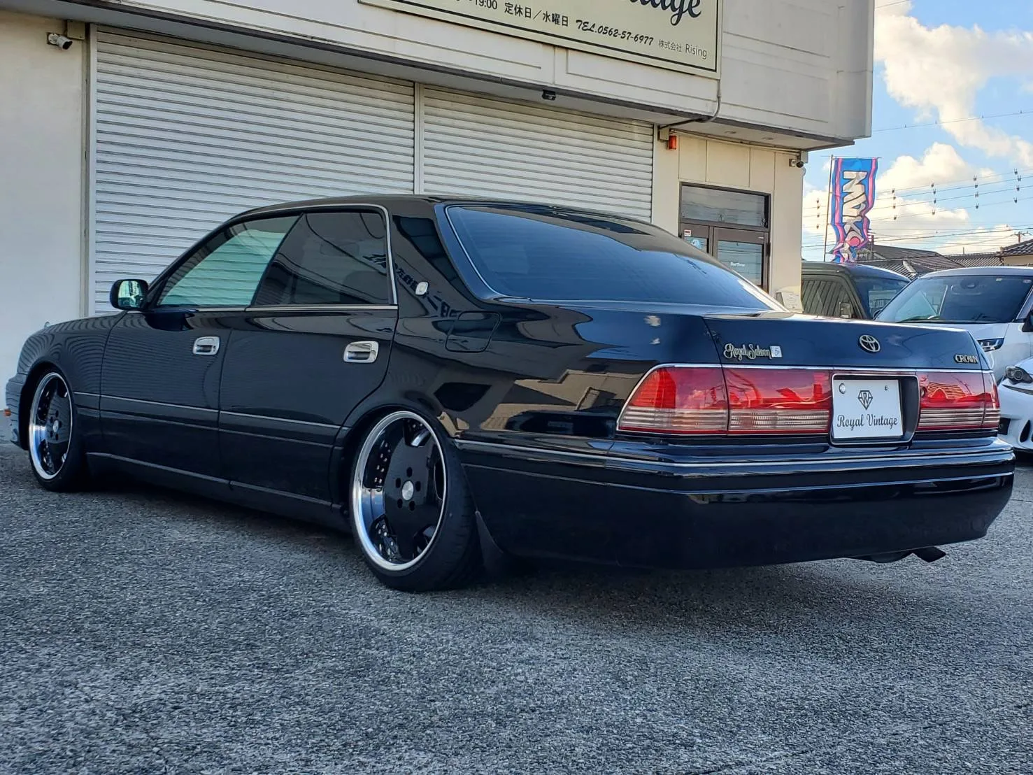 Work Lanvec Ldz on Toyota Crown S170