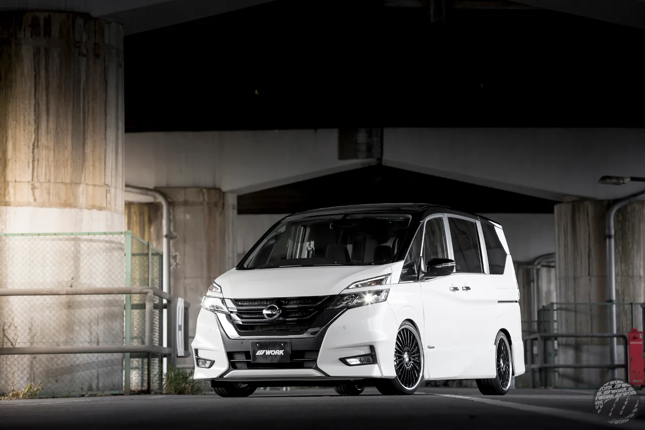 Work Lanvec LF1 on Nissan Serena C27, photo 5