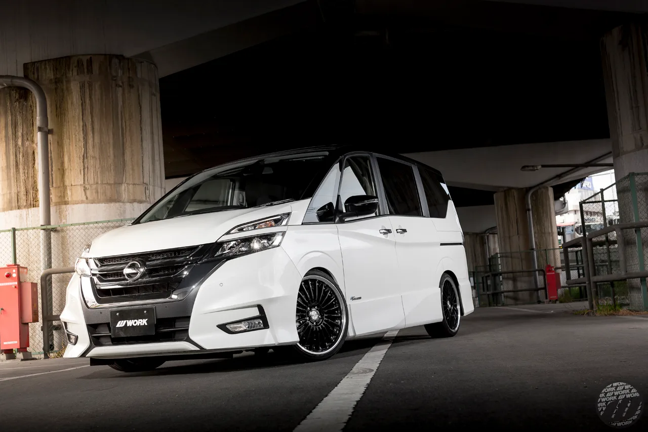 Work Lanvec LF1 on Nissan Serena C27, photo 2