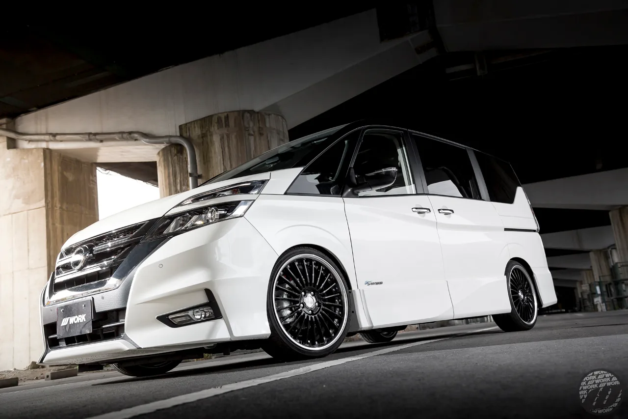 Work Lanvec LF1 on Nissan Serena C27, photo 3