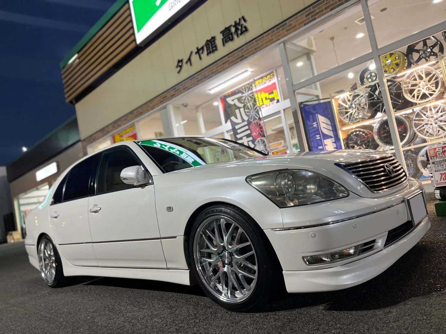 Work Lanvec LM1 on Toyota Celsior XF30