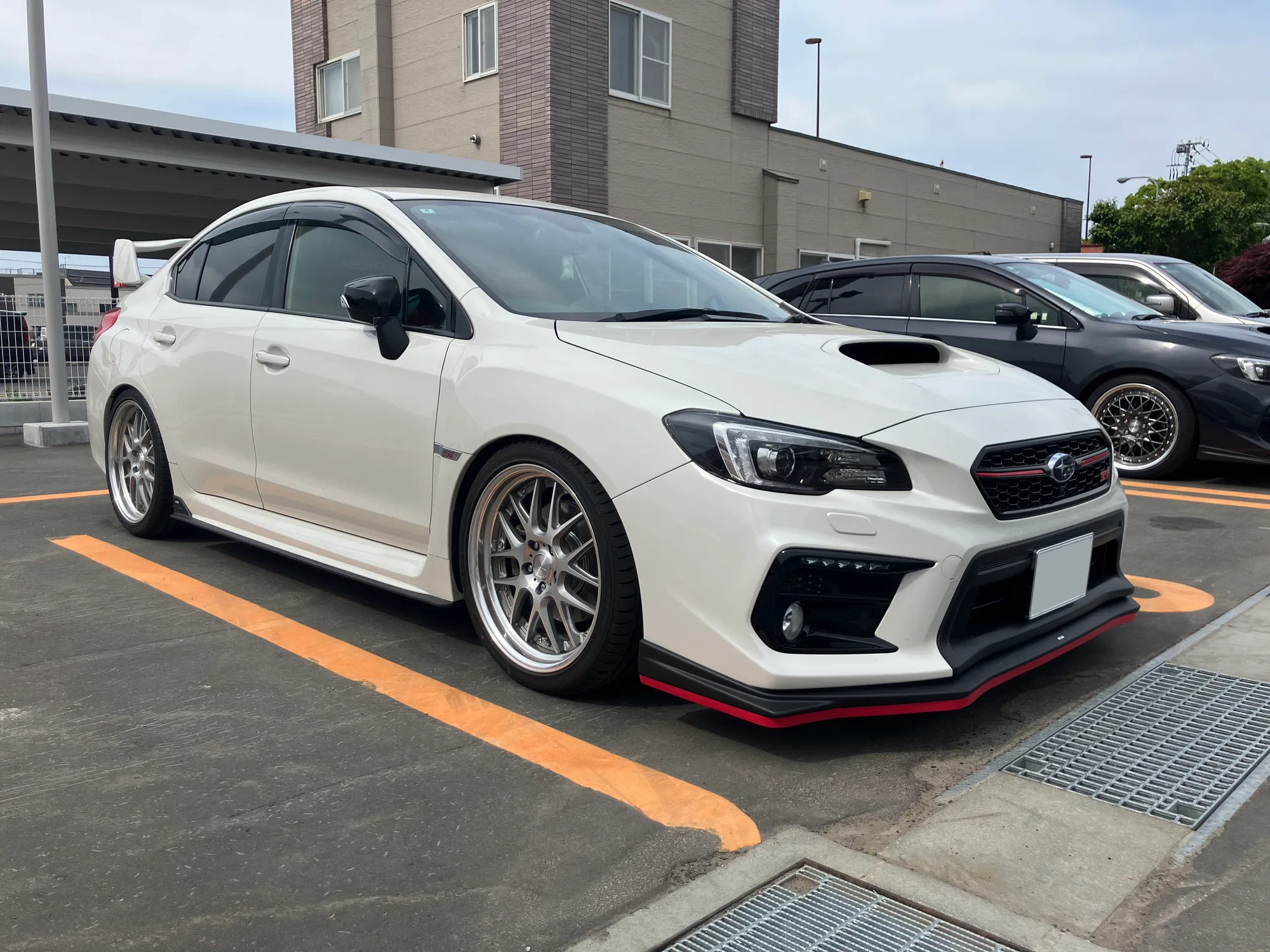 Work Lanvec LM7 on Subaru WRX VA.1