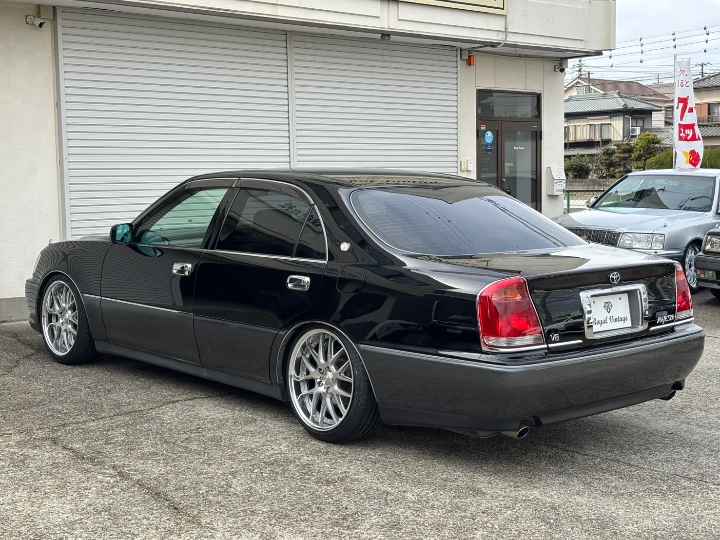 Work Lanvec LM7 on Toyota Crown Majesta S170