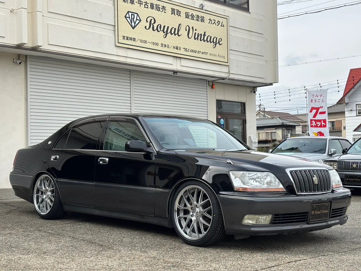 Work Lanvec LM7 on Toyota Crown Majesta S170, photo 2