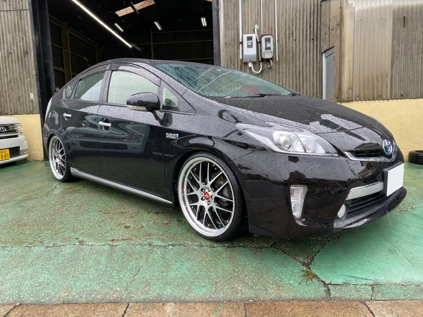 Work Lanvec LM7 on Toyota Prius XW30