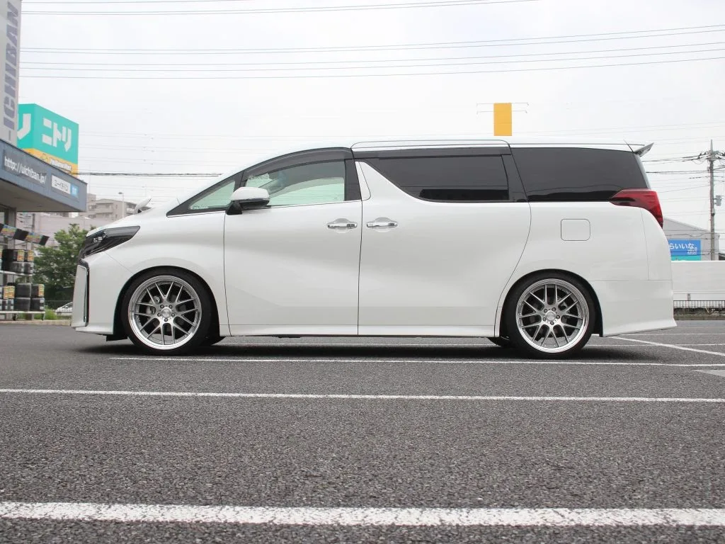Work Lanvec LM7 on Toyota Alphard AH30.1, photo 4