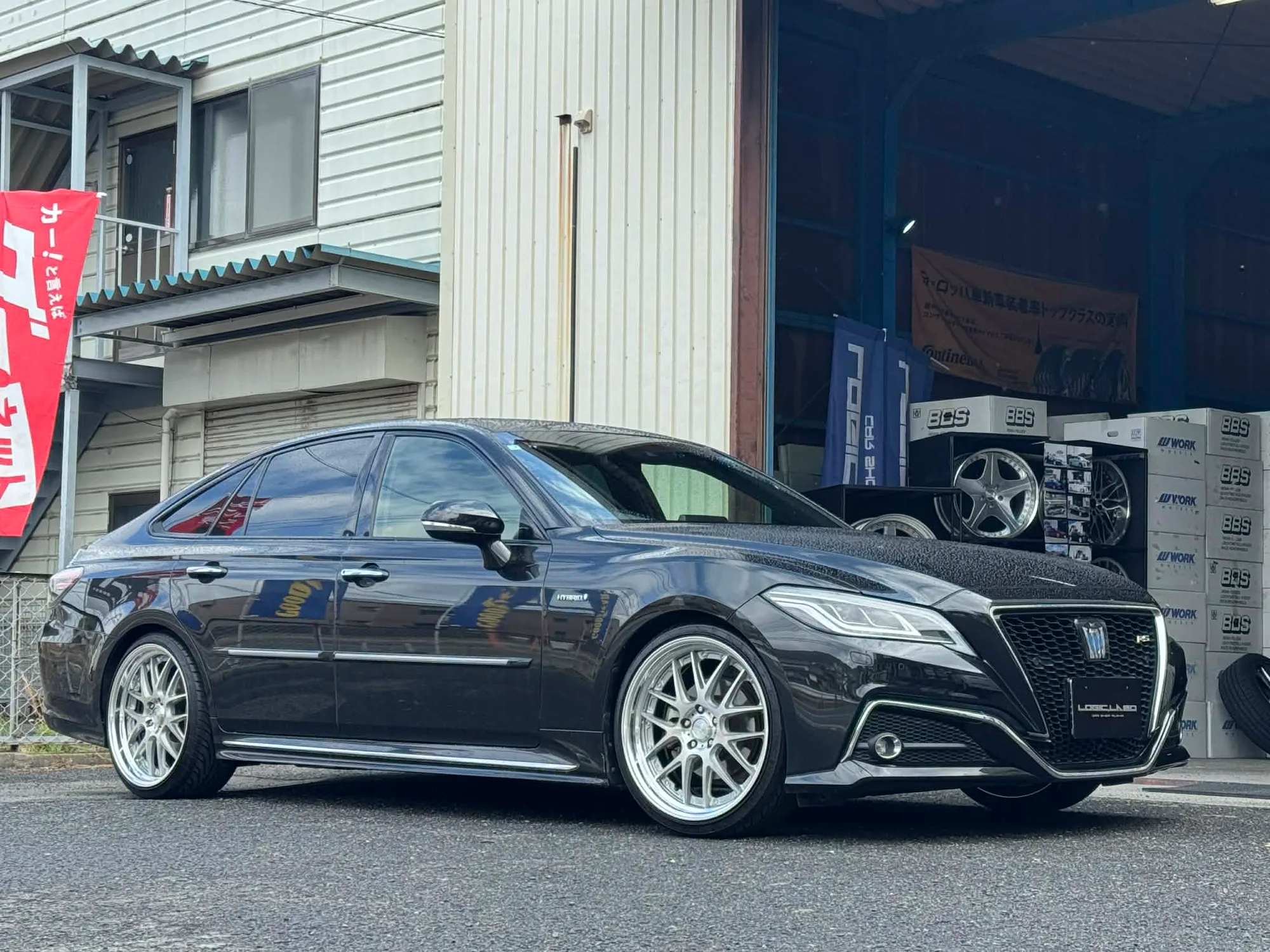 Work Lanvec LM7 on Toyota Crown S200, photo 4