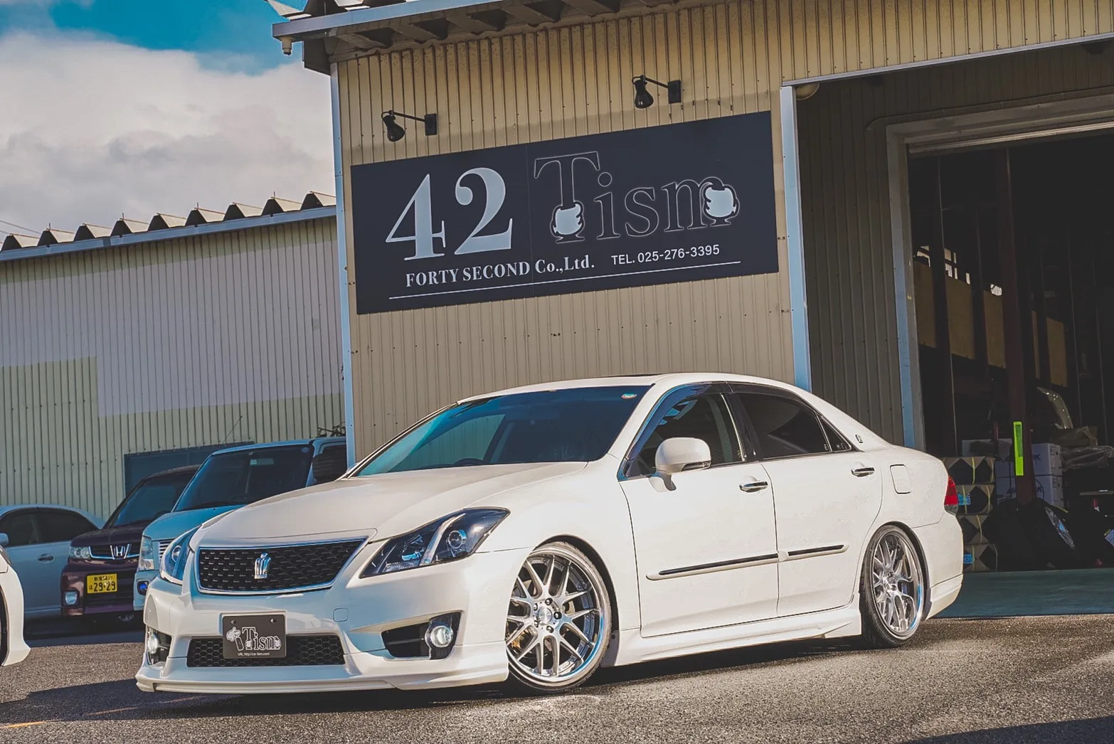 Work Lanvec LM7 on Toyota Crown S200